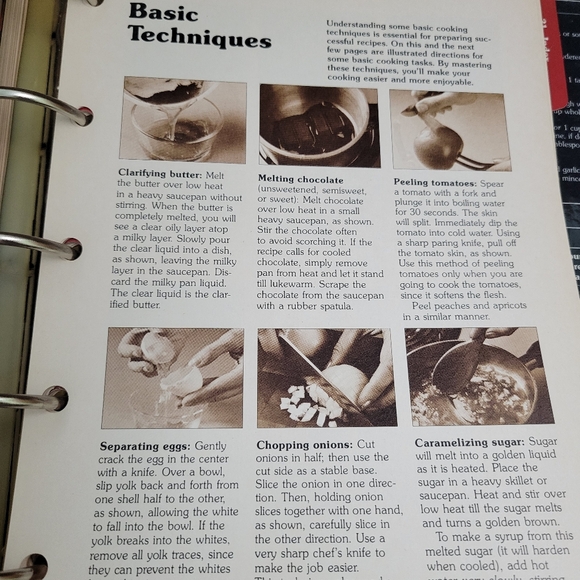 Vintage Better Homes and Gardens The NEW COOK BOOK 5 Ring Binder with Tab Index - Picture 13 of 16